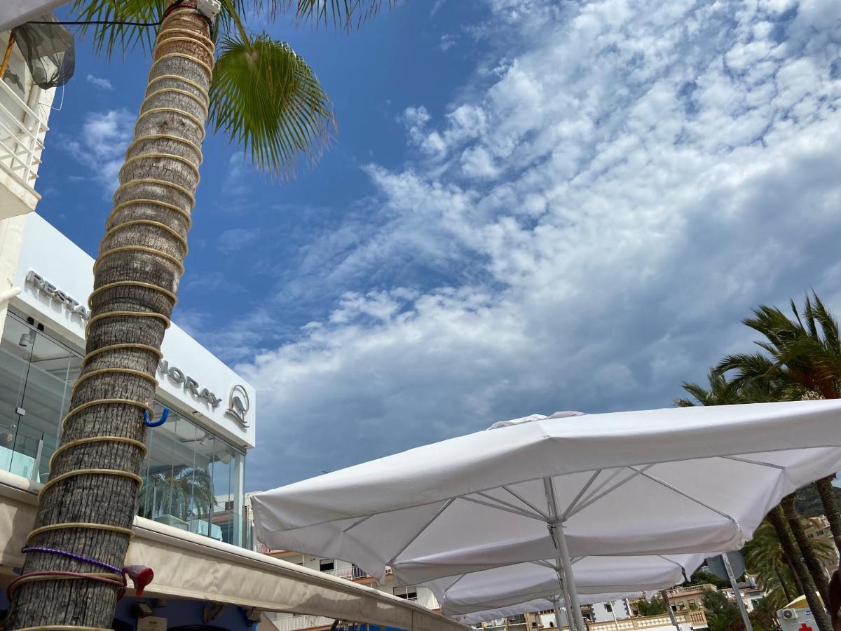 Javea Au Port Vue Mer Devant La Plage Grand Appartement Terrasse Clim Et Wifi Dış mekan fotoğraf